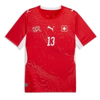 Camiseta Suiza Ricardo Rodriguez #13 Primera Equipación Replica Mundial 2026 mangas cortas